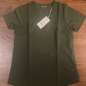Mandala maternity one pocket scrub top
